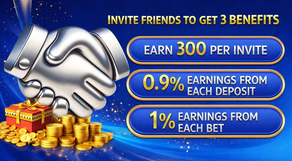 9777Bdt invite friends referral bonus